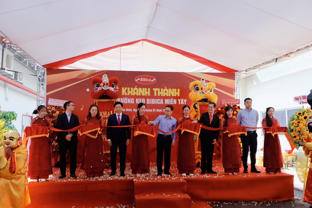 Khánh thành phân xưởng bánh kẹo Bibica Miền Tây